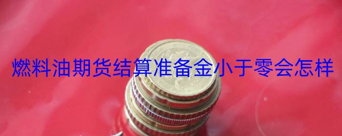 燃料油期货结算准备金小于零会怎样